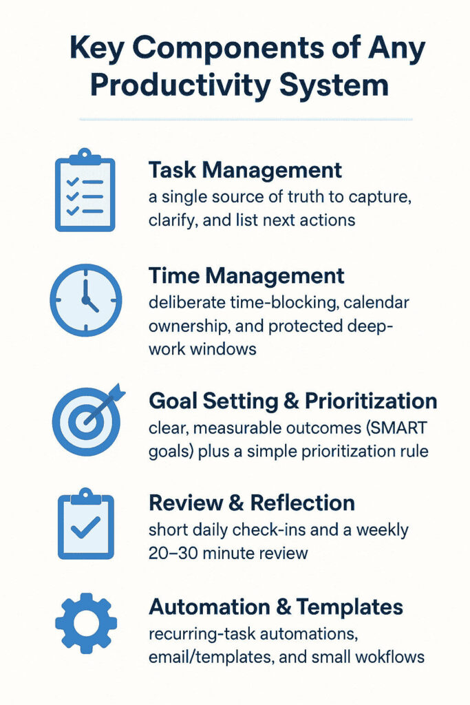 5 Tips to Build Your Own Productivity System That Actually Works